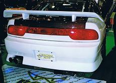 ySILVIA 180SXz BOSS Aero 180SX Rear View